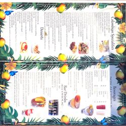 The New Los Mangos Bar - Full Menu