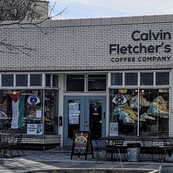 Calvin Fletcher's Coffee Company - Storefront for Calvin Fletcher Coffee