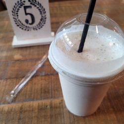Oceans Cafe - Peanut butter and chocolate smoothie.