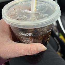 "Large Diet Coke"
