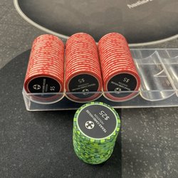 Texas Card House - More chips on table