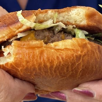 Zinburger - Cheddar cheese hamburger - Burgers Near Me - Phoenix, Arizona