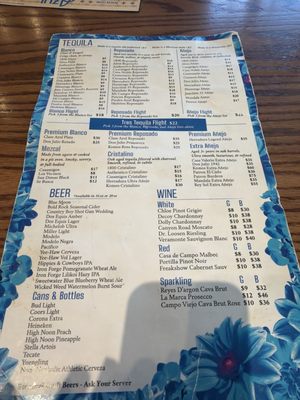Menu photo 5 Azul Cantina Pigeon Forge, TN