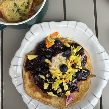 Sugar and Scribe - Blueberry Love Pancake (Kids Size!) - Bakeries Near Me - La Jolla, California Sugar and Scribe - Blueberry Love Pancake (Kids Size!) - Bakeries Near Me - La Jolla, California