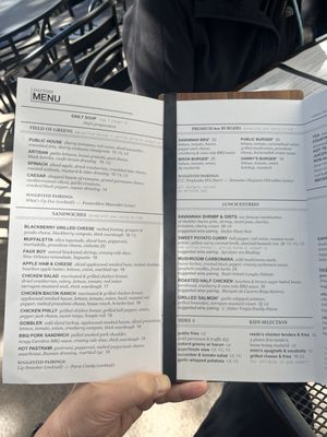 Menu photo 1 The Public Kitchen & Bar Savannah, GA Menu photo 1 The Public Kitchen & Bar Savannah, GA