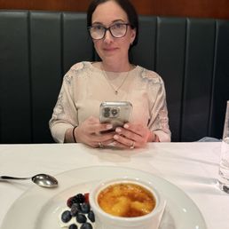 The caramel Creme Brulee