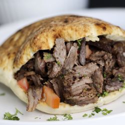 Pita Pockets - beef shawarma