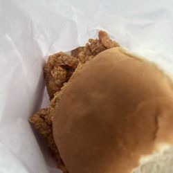 Indi's Fast Food at 3rd Street - 6 piece spicy chicken with a roll