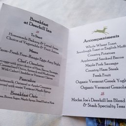 Many for inclusive breakfast