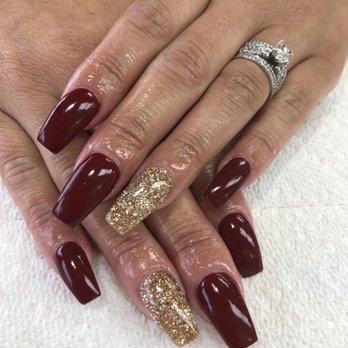 Fancy Nails - SNS/power dip nails with the bling ring finger - Nail Salons Near Me - Biloxi, Mississippi Fancy Nails - SNS/power dip nails with the bling ring finger - Nail Salons Near Me - Biloxi, Mississippi