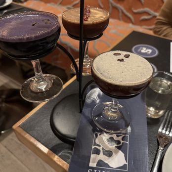 Sunda New Asian - River North - Espresso Martini flight - Asian Fusion Near Me - Chicago, Illinois Sunda New Asian - River North - Espresso Martini flight - Asian Fusion Near Me - Chicago, Illinois
