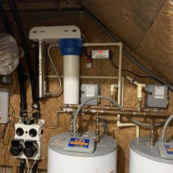UV Light w/ sediment pre filter installed on well water in Newnan, GA