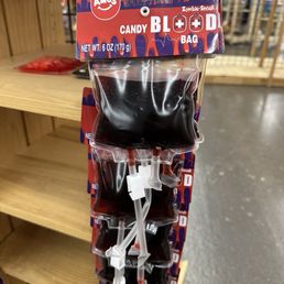 Halloween blood candy