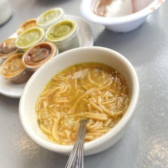 Mexico Lindo Restaurants - Complimentary Fideo - Mexican Near Me - San Antonio, Texas