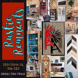 Rustic Remnants - We add new items daily, so come browse soon! We love visiting with our friendly neighbors.
