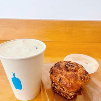 Blue Bottle Coffee - Pacific Heights - Iced NOLA Float; Everything Pull-Apart Croissant - Coffee & Tea Near Me - San Francisco, California Blue Bottle Coffee - Pacific Heights - Iced NOLA Float; Everything Pull-Apart Croissant - Coffee & Tea Near Me - San Francisco, California