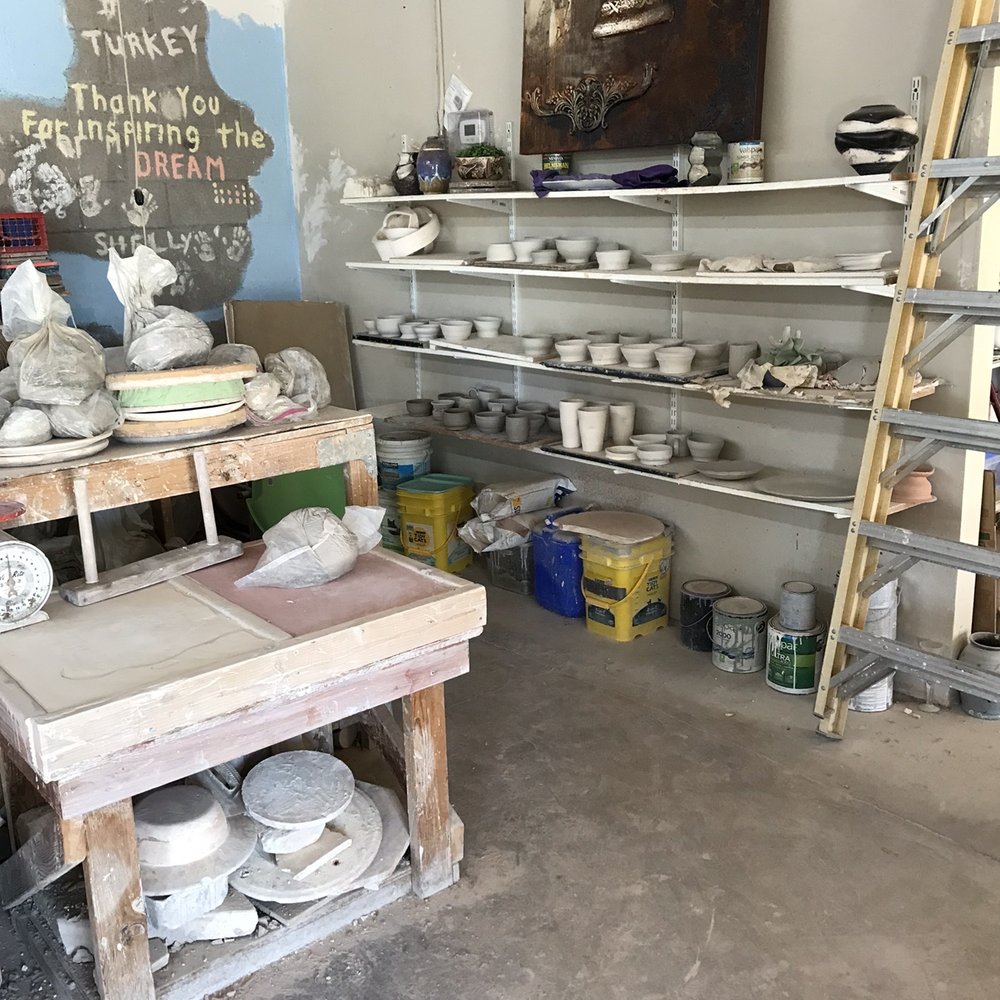 Desert Dragon Pottery - Another part of the studio of work in progress! - Arts & Crafts Near Me - Phoenix, Arizona