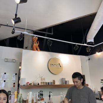 Nook Coffee Bar - Cool baristas + Nook logo + Dino piñata - Coffee & Tea Near Me - Costa Mesa, California Nook Coffee Bar - Cool baristas + Nook logo + Dino piñata - Coffee & Tea Near Me - Costa Mesa, California