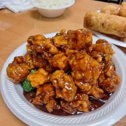 New Hong Kong Restaurant - Orange Chicken