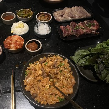 Mr Kim's - Kimchi fried rice, sides, galbi, marinated pork belly - Korean Near Me - Tulsa, Oklahoma