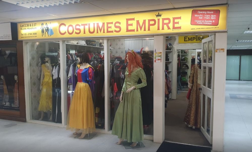 COSTUMES EMPIRE Updated August 2024 Unit 2.36, 1st Floor Wisma
