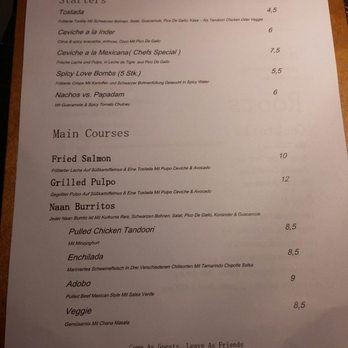 Roots - Menu - Mexican Near Me - Hamburg, HH