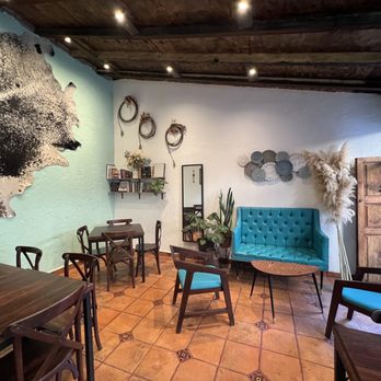 La Villa café - Sitting area. - Coffee & Tea Near Me - Rosarito, BCN
