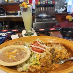 Soto's PK Outpost - Margarita and enchiladas