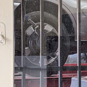 The Tire Shop - Sensor attached to wheel - Tires Near Me - Norwalk, California