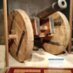 Downtown History Museum - Spanish cannon on display.