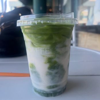 Caffe In Coffee Roasters - Sugar free vanilla Matcha with almond milk - Coffee & Tea Near Me - Tustin, California Caffe In Coffee Roasters - Sugar free vanilla Matcha with almond milk - Coffee & Tea Near Me - Tustin, California