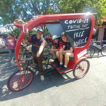 Bike Farm - The guy behind the handlebars is the guy that claimed to know what he was doing and said he worked on pedicabs before. - Bikes Near Me - Austin, Texas
