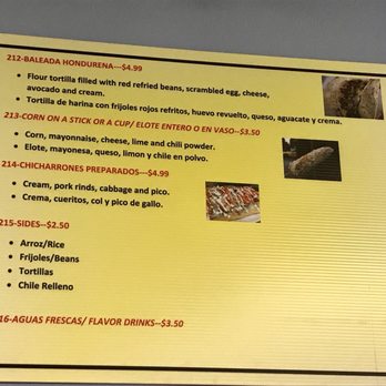 El Novillo Meat Market - El Novillo menu part 3 (order in the back, wait for your order & then pay up front at the cashier) - Grocery Near Me - Bossier City, Louisiana