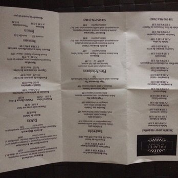 Falafel St-Jacques - Menu - Vegetarian Near Me - Lachine, Quebec