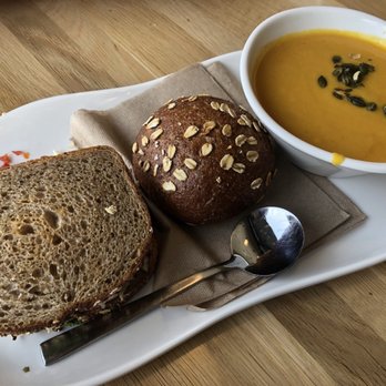 Panera Bread - Chipotle Chicken Avocado Melt and Autumn Squash Soup - I would definitely get them again! - Sandwiches Near Me - Hamilton Township, New Jersey