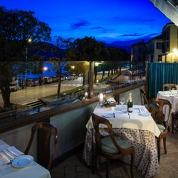 Antica Osteria Il Monte Rosso - Terrazza vista lago