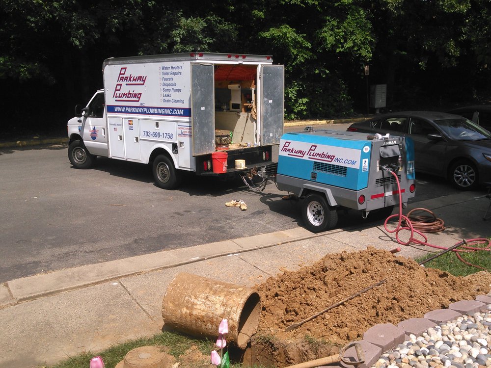 Slide of parkway plumbing