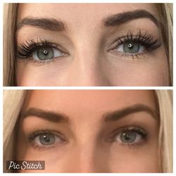 Sparkles Permanent Cosmetics - Individual Eyelash Extensions Hybrid Set
