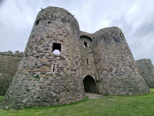 Beaumaris Castle by null