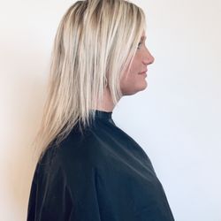 Epic Hair - Before Great lengths hair extensions installation