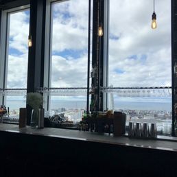 View from the bar