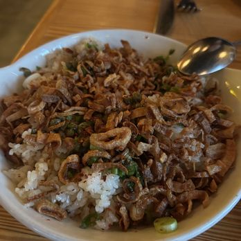 Nancy's Hustle - beef fat sticky rice - New American Near Me - Houston, Texas Nancy's Hustle - beef fat sticky rice - New American Near Me - Houston, Texas