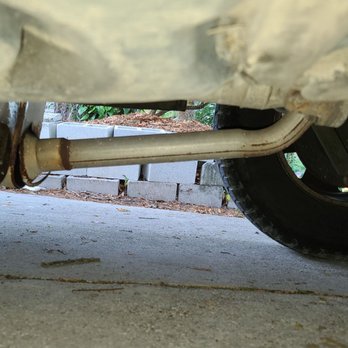 All Tires - Where the pipe broke free and the other one was next. - Auto Repair Near Me - Tampa, Florida All Tires - Where the pipe broke free and the other one was next. - Auto Repair Near Me - Tampa, Florida