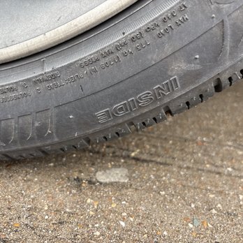 Discount Tire - Tire installed incorrectly! Irregular wear is noticeable. I was told I needed to buy 2 new tires! - Tires Near Me - Greenville, Texas Discount Tire - Tire installed incorrectly! Irregular wear is noticeable. I was told I needed to buy 2 new tires! - Tires Near Me - Greenville, Texas