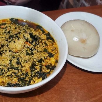 Hunan Cafe - Egusi soup and fufu - African Near Me - Houston, Texas