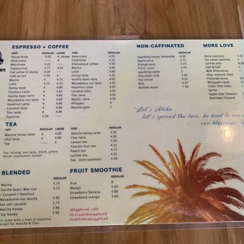 Egghead Cafe - Menu - Coffee & Tea Near Me - Honolulu, Hawaii Egghead Cafe - Menu - Coffee & Tea Near Me - Honolulu, Hawaii