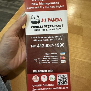 JJ panda restaurant - New Management - Cantonese Near Me - Allison Park, Pennsylvania JJ panda restaurant - New Management - Cantonese Near Me - Allison Park, Pennsylvania