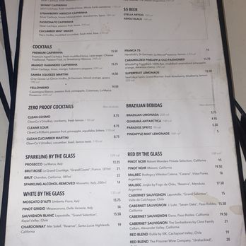 Fogo de Chão - Happy hour menu - Steakhouses Near Me - Coral Gables, Florida
