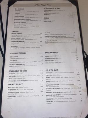 Menu photo 4 Fogo de Chão Coral Gables, FL