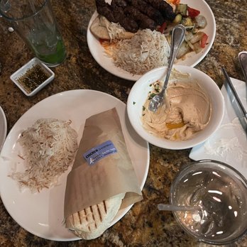 Lebanese Taverna - Chicken Shawarma Sandwich - Lebanese Near Me - Mclean, Virginia